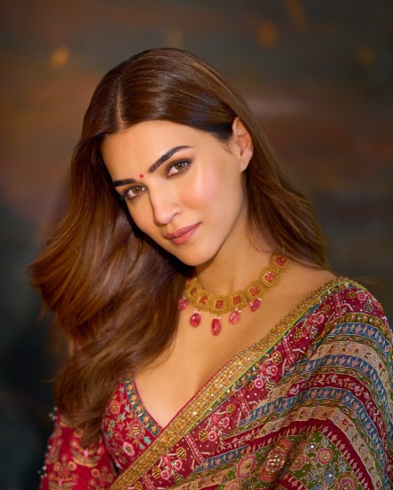 Kriti Sanon saree look 