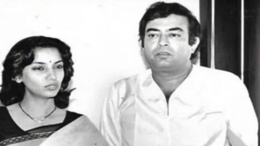 Shabana Azmi and sanjjev kumar