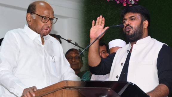 Sharad Pawar and Fahad Ahmad