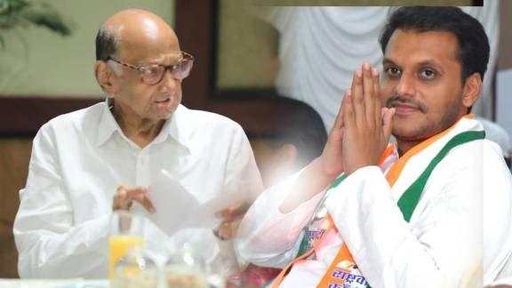 Sharad Pawar and Yugendra Pawar