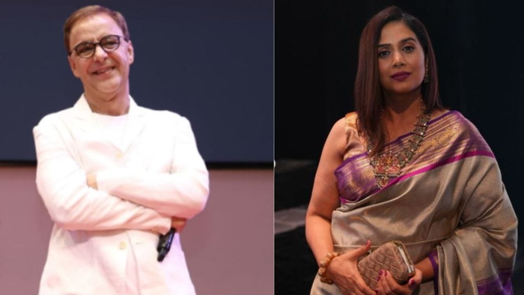 Sonali Kulkarni And Vidhu Vinod Chopra