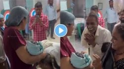 Video : नवजात बाळाला घेऊन आलेल्या डॉक्टरांच्या पाय पडले आजी-आजोबा; नेटकरी म्हणाले, “ही शेवटची पिढी …