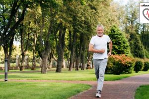 how much should a person both above and below 60 years old walk everyday