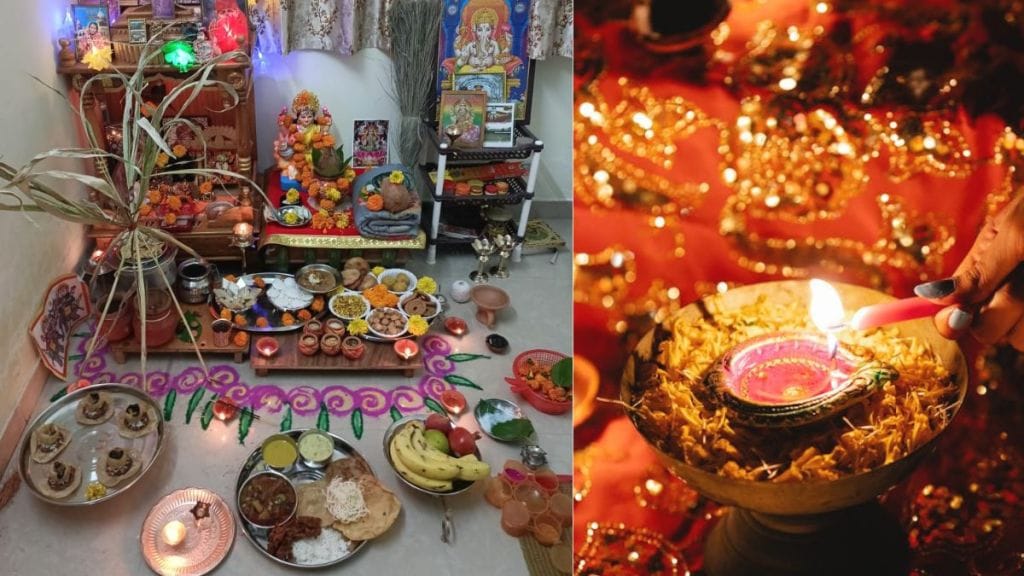 Lakshmi Puja Worship Guide in Marathi| Steps for Lakshmi Puja at home