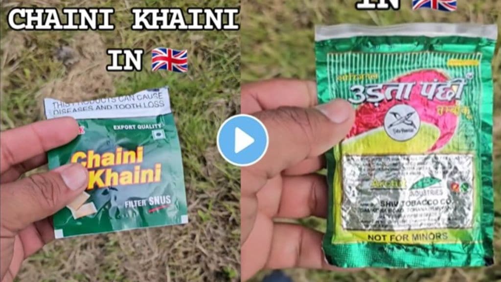 Viral Video: Man Discovers Chaini Khanis Packets Littered Across the UK