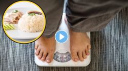 Rice & Weight Gain : असा खा भात, वजन अजिबात वाढणार नाही, भात खाण्याची योग्य पद्धत जाणून घेण्यासाठी पाहा VIDEO