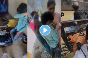 Emotional video : when middle class boy go to the jnv hostel by leaving home