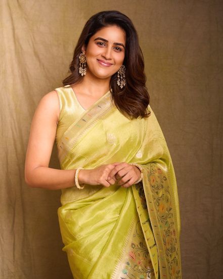 Vaidehi Parashurami Paithani Saree