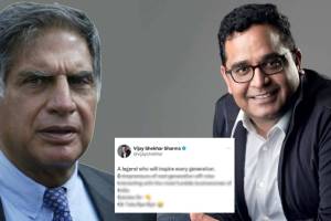 Vijay Shekhar Sharma deleted post on ratan tata