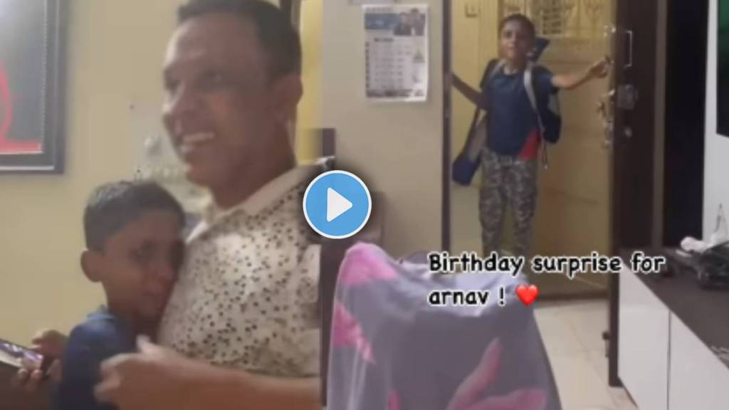 Viral Video Shows Boy receiving cricket kit gift for birthday