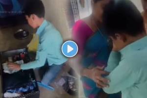 Viral Video Shows Village Boy is preparing to go hostel