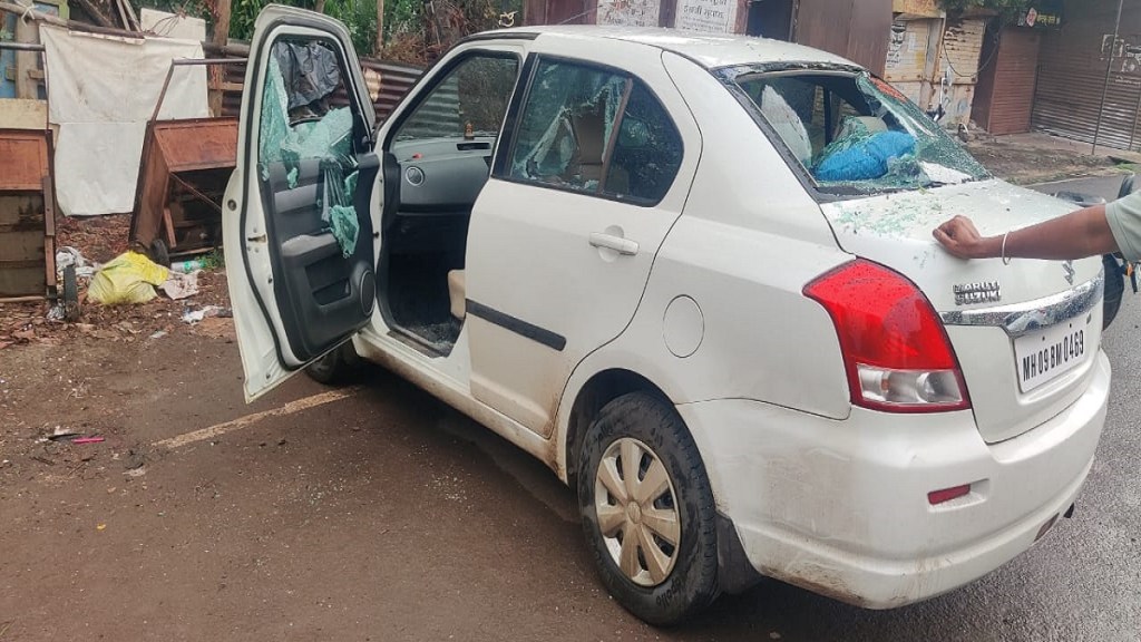 mentally ill woman Sangli, mentally ill woman damaged vehicles,