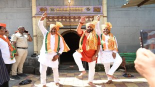 Mahesh Landge, Wagheshwar Maharaj temple,