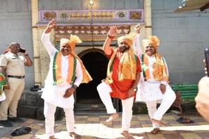 Mahesh Landge, Wagheshwar Maharaj temple,