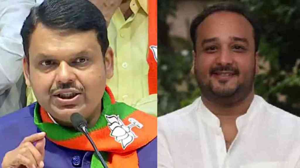 Zeeshan Siddique Meets Devendra Fadnavis