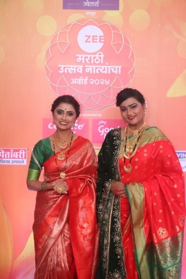 Zee Marathi Award 2024 Red Carpet Look