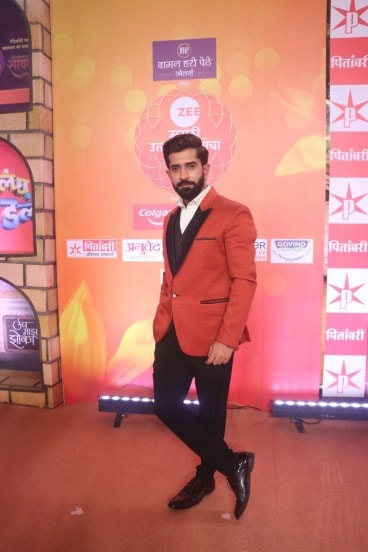 Zee Marathi Award 2024 Red Carpet Look