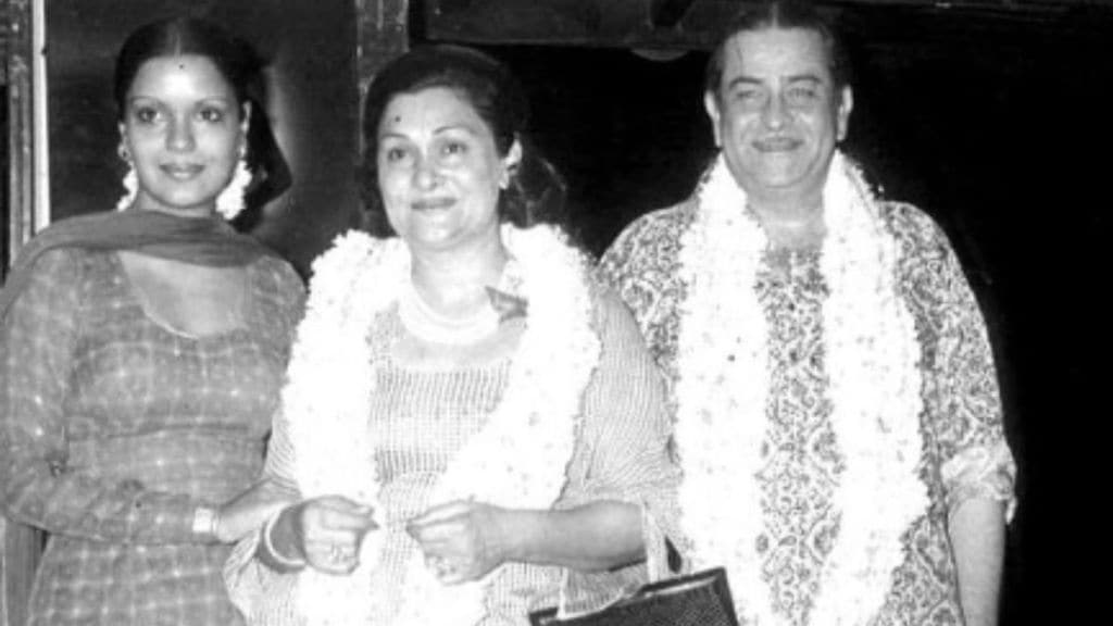 Zeenat Aman Raj Kapoor krishna kapoor