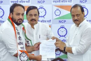 Zeeshan Siddique joins Ajit Pawar group contest from bandra east