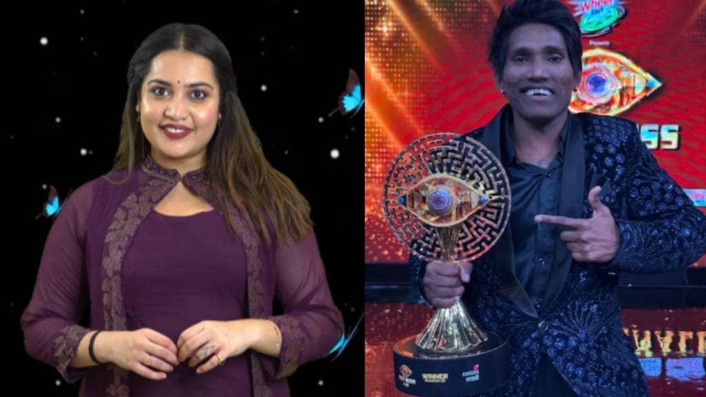 bigg boss marathi aarya jadhao shares first for suraj chavan