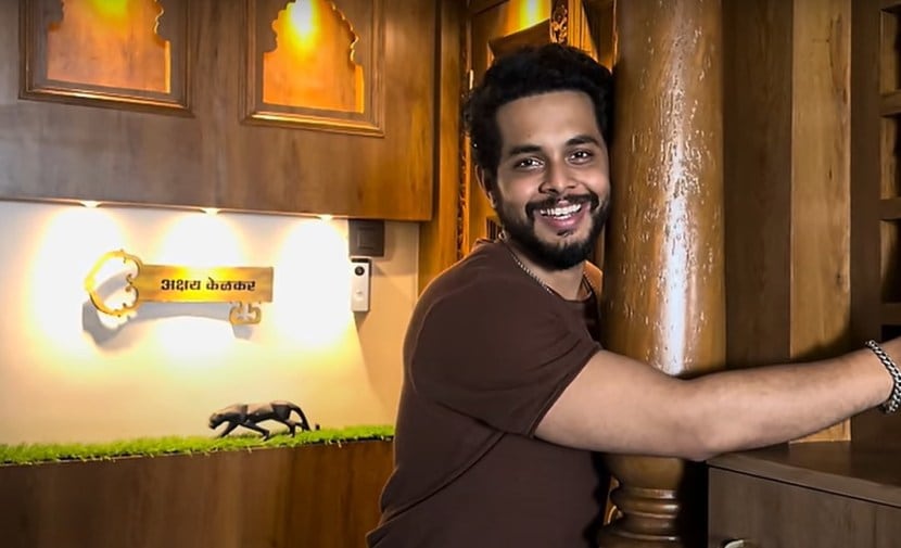 marathi actor new home maharashtrian look interior