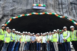 Work of second tunnel in Matheran hill of Baroda Mumbai highway completed