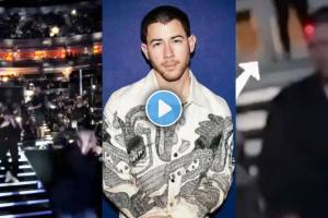 nick jonas ran off stage during concert video viral