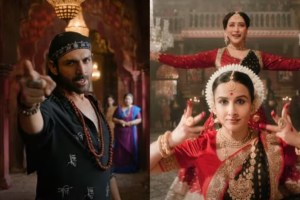 Bhool Bhulaiyaa 3 Madhuri Dixit engages in intense face Off with Vidya Balan,