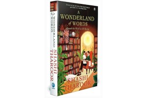 book review a wonderland of words around the word in 101 essays by shashi tharoor