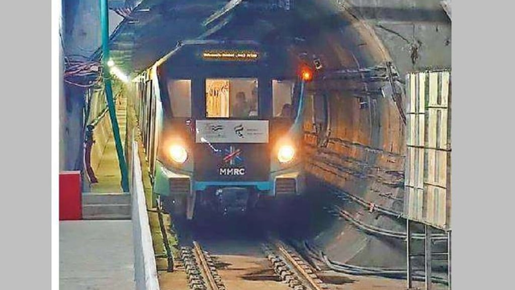 Mumbai underground metro