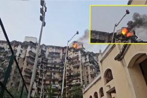 navi Mumbai fire marathi news