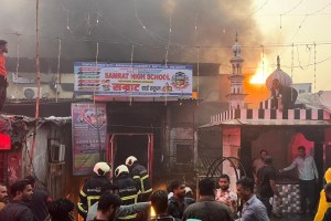 plastic manufacturing factory Ghatkopar fire