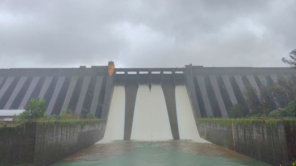 water inflow in Koyna Dam