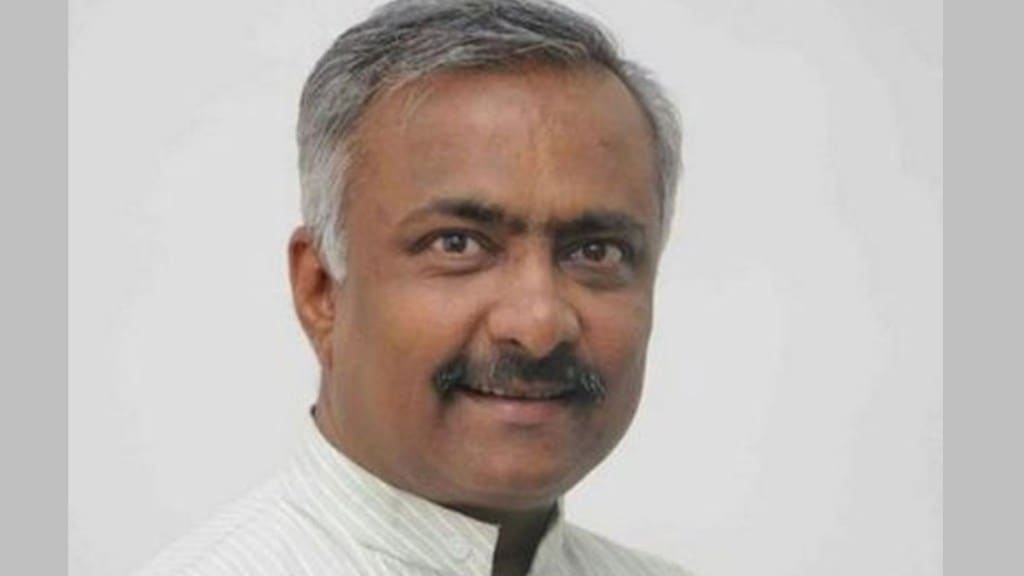 former rss leader Sanjay Joshi