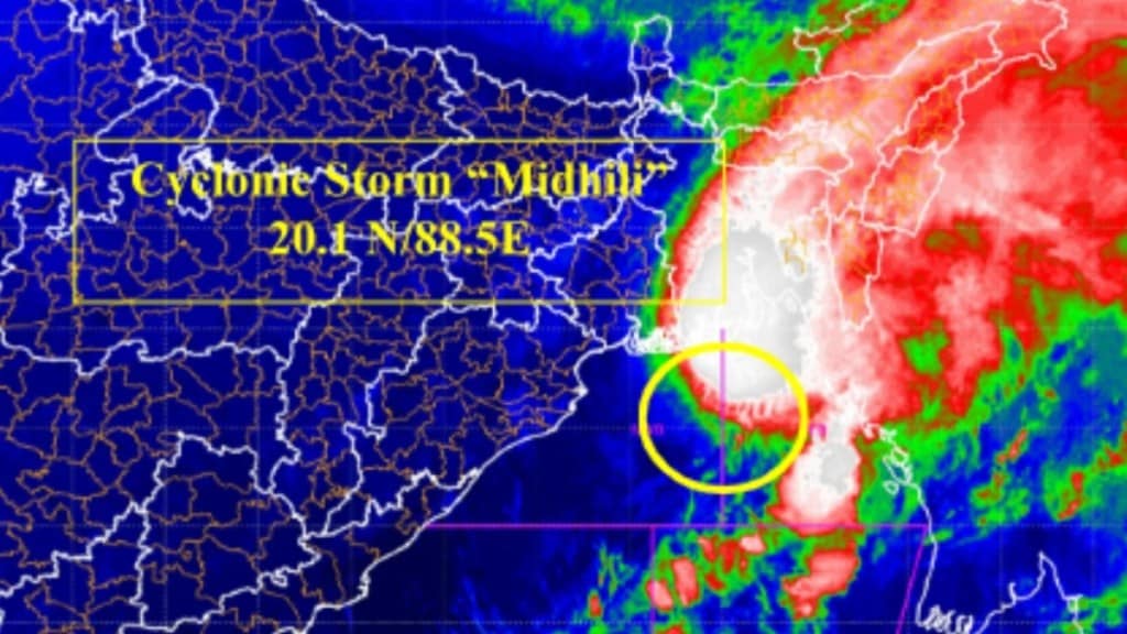 cyclone dana likely to form over bay of bengal