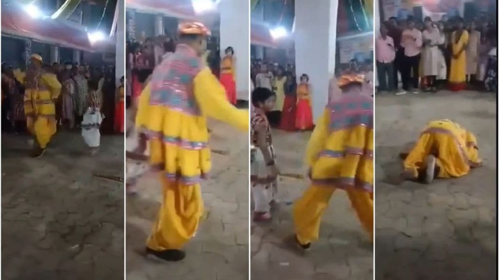 young man dies due to cardiac arrest while playing garba