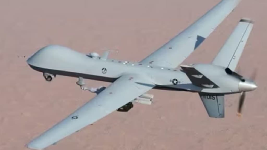 India signed an agreement with the US to purchase 31 Predator drones in Delhi