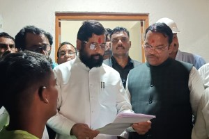 Chief Minister Eknath Shinde testimony regarding Irshalwadi displaced houses