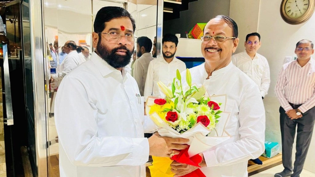 mla kisan kathore meet cm eknath shinde