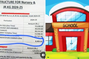 fee structure photo viral