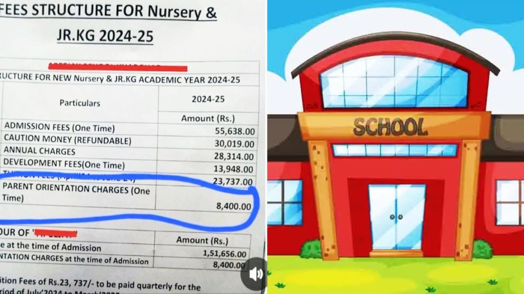 fee structure photo viral