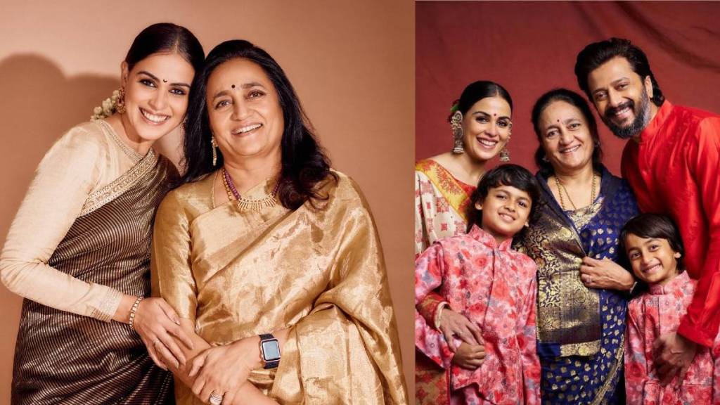 genelia deshmukh shares special birthday post for mother in law