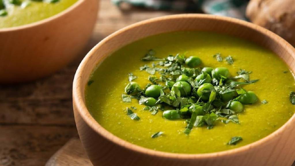 green soup recipe In Marathi