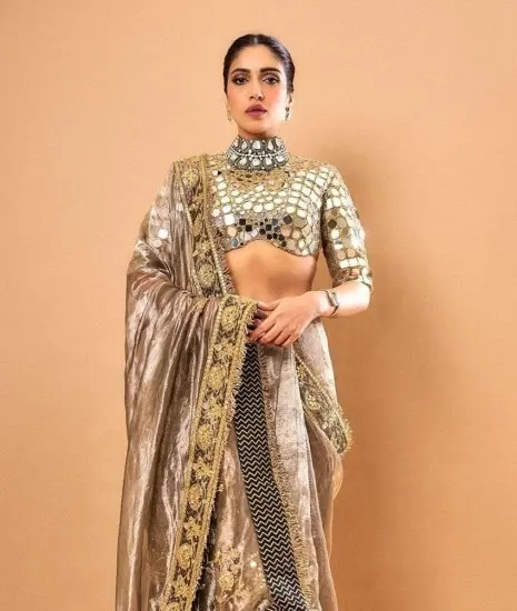 bhumi pednekar saree styling