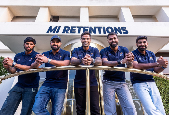 Mumbai Indians Players Who Retained for IPL 2025