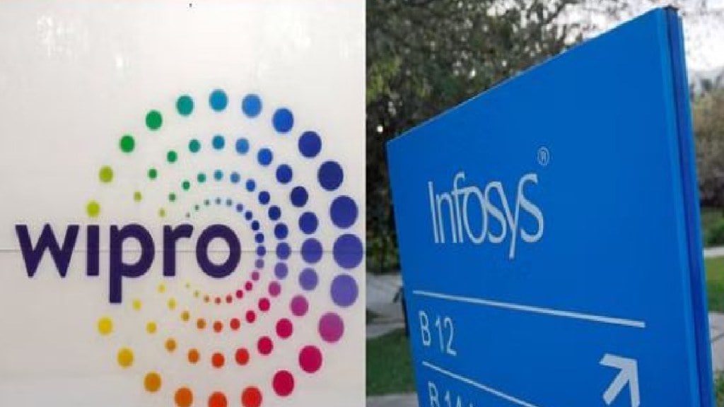 Profit of information technology leader Wipro Infosys