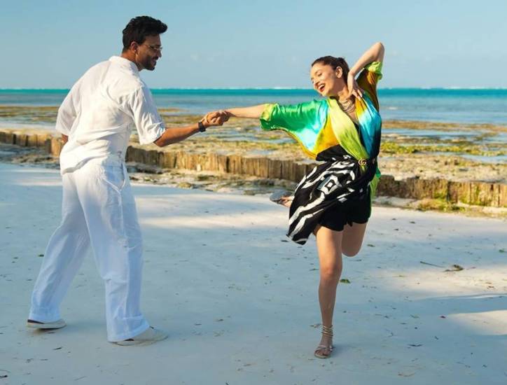 Ankita Lokhande And Vicky Jain in Maldives