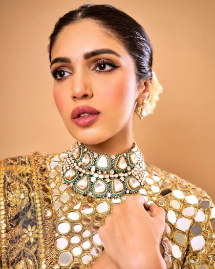 Bhumi Pednekar saree