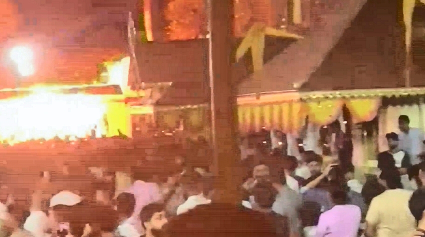 Kerala temple fireworks accident