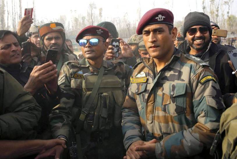 MS Dhoni has licensed guns